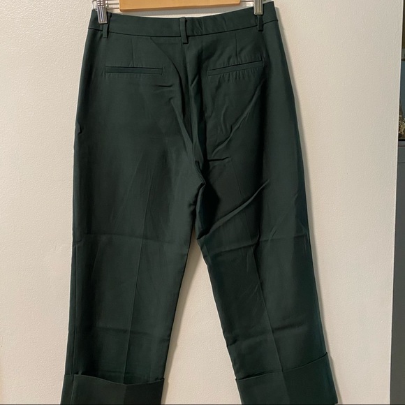 🐌 Zara dark green wide leg Slacks - Picture 4 of 6